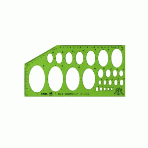 شابلون بیضی فابل