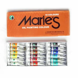رنگ روغن ماریس 18رنگ(کله اسبی)Maries oilcolor