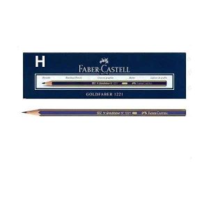 مداد طراحی فابر کاستل مدل gold faber- درجه سختی H