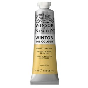 رنگ روغن وینزور اند نیوتون مدل NAPLES YELLOW HUE 29 حجم 37 میلی لیتر