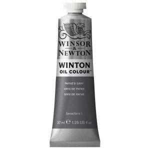 رنگ روغن وینزور اند نیوتون مدل PAYNES GRAY 32 حجم 37 میلی لیتر